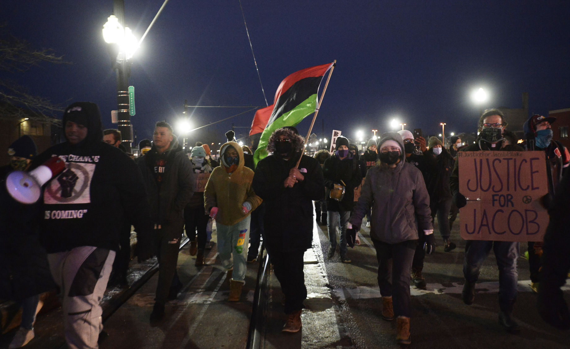 PROTEST TO REMOVE OFFFICER SHESKY